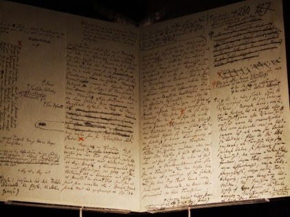 kirkegaard's handwriting (notes and scribbles) 7